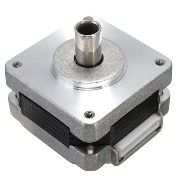 39MM  Hollow Shaft Hybrid Stepper Motor 4 Phase 5 Wire Square 1.8 Degrees Stepper Motor