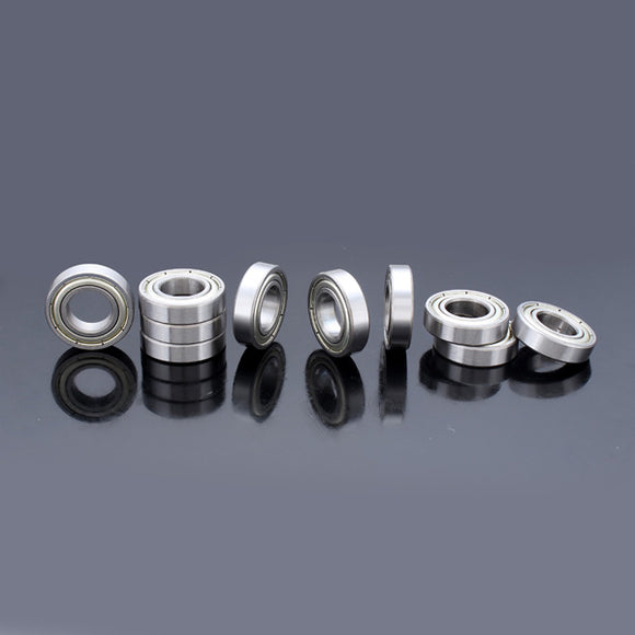 10pcs 12x24x6mm Steel Sealed Shielded Deep Groove Ball Bearings 6901