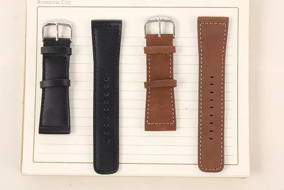 Chicago Watch Band Genuine Leather Wrist Band Strap  For Apple Watch iWatch 38mm