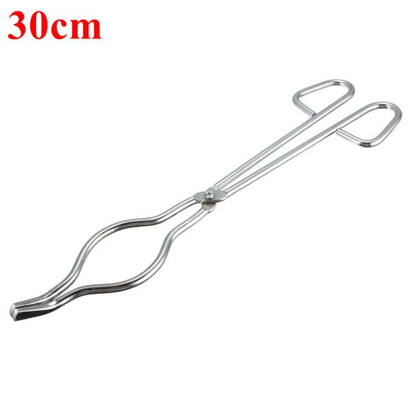 30cm Stainless Steel Crucible Tong Clamp Graphite Melting Furnace Pliers Holder