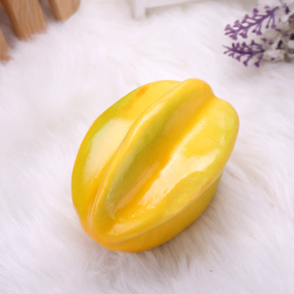 10pcs Artificial Carambola Mould Vegetable Fruit Decoration Learning Props