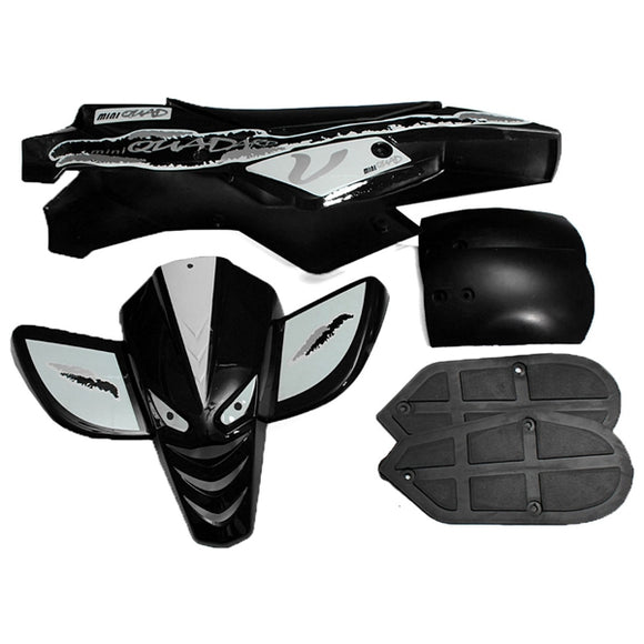 Fairing Kit Complete Plastics Set For Mini Quad Bike ATV With Seat
