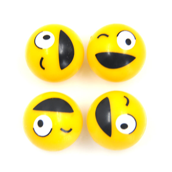 Universal Automobile and Motorcycle Gas Nozzle Cover with Nifty Smiling Face Four Pack