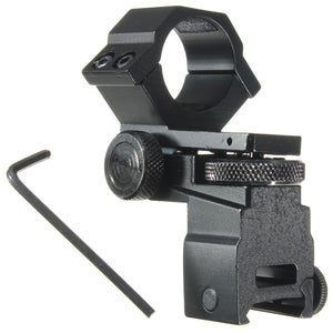 Adjustable Scope Flashlight Laser Mount Elevation Windage