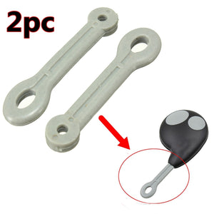 2pcs Case Ring Rubber Strap Loop For Button Remote Key Fob Loop Cobra Alarm