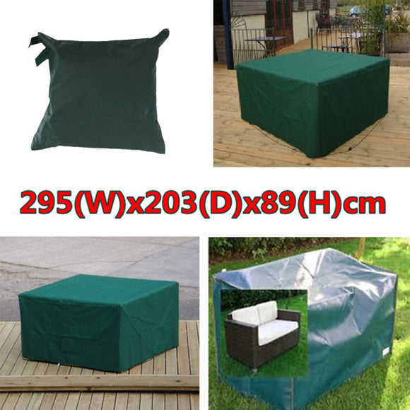 295x203x89cm Waterproof Garden Outdoor Furniture Dust Cover Table Shelter