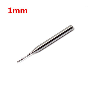 1mm Carbide End Mill Cutter Tungsten Steel Cutter CNC/PCB Engraving Bit