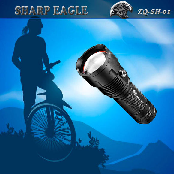 SHARP EAGLE ZQ-SH-01 XPE 800LM 3 in 1 LED Flashlight