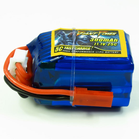 Giant Power 300mAh 11.1V 25C Fast Charge High Performance Lipo Battery F3P