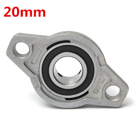 20mm Inner Diameter Zinc Alloy Pillow Block Flange Bearing KFL004