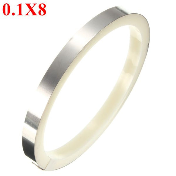 0.1X8X100mm Nickel Plated Steel Sheet Strap Tape Strip For Battery Spot Welding