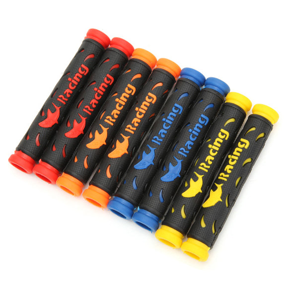 4 Color Motorcycle Brake Clutch Lever Covers Horns Handlebar Grips