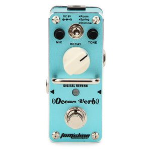 AROMA AOV-3 OCEAN VERB Effect Pedal Digital Reverb Guitar Effect Pedal