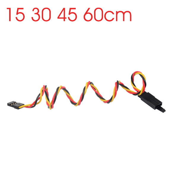 Amass JR 60 Core Anti-Off Servo Extension Cord Twisted