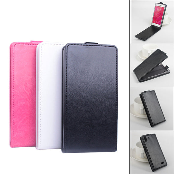 Up-down Flip Open Solid Color PU Leather Case For OPPO R7
