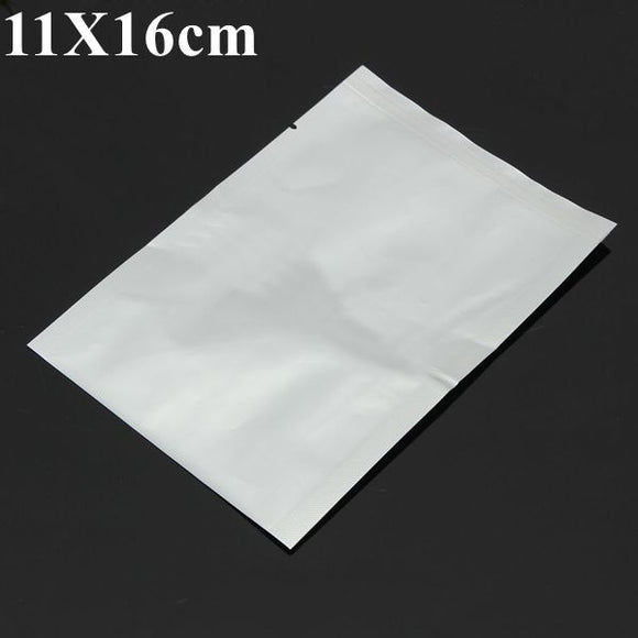 11X16cm Translucent Aluminum Foil Mylar Vacuum Bag Sealer Open Top Food Storage