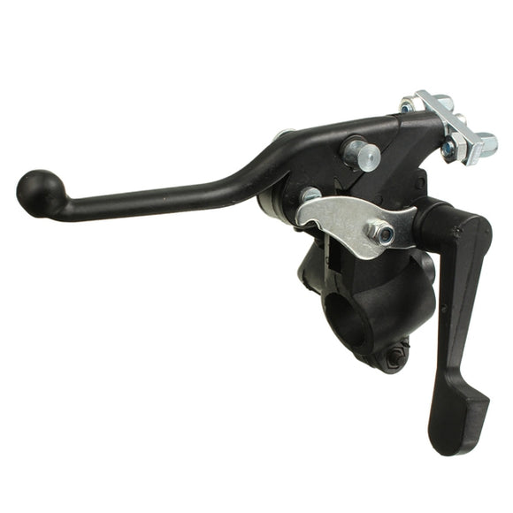 22mm Dual Brake Lever With Parking For 2 Stroke 47CC 49CC Mnni Quad ATV Motor