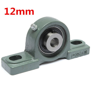 12mm Bore Diameter Zinc Alloy Pillow Block Mounted Ball Bearing UCP201