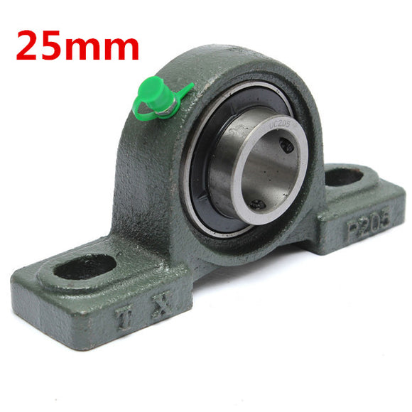 25mm Bore Diameter Zinc Alloy Pillow Block Mounted Ball Bearing UCP205