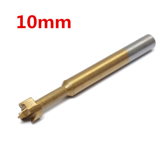 10mm Titanium Coated Hinge Hole Saw Reamer Wood Working Hole Saw Forstner Drill Bit