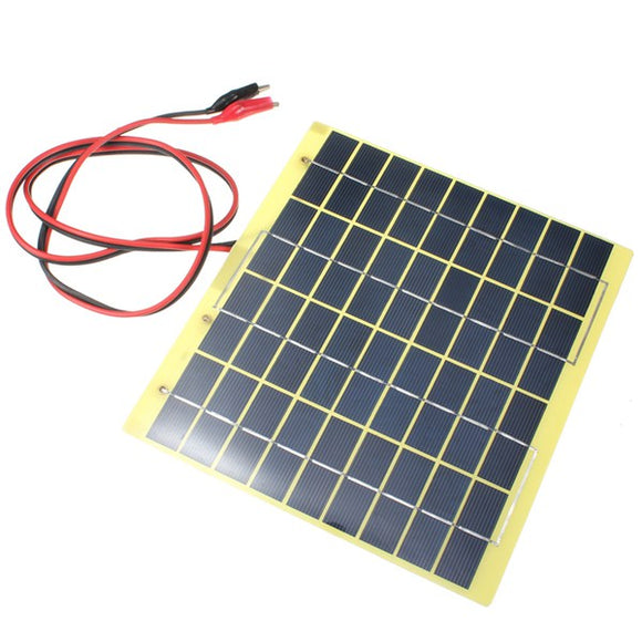 18V 5W 220mm x 200mm x 2mm Solar Panel Photovoltaic Panel