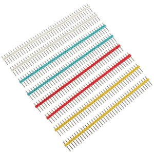 10pcs 1x40P 40Pin 2.54mm Straight Single Row Male Pin Header Strip
