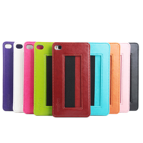 9 Color PU Leather Protective Back Case Cover For HUAWEI P8