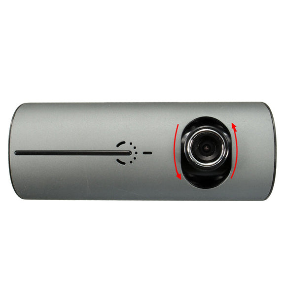 2.7 Inch HD Dual Lens Car DVR Dash Cam Video Recorder G-sensor GPS