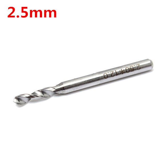 2.5mm Carbide Micro CNC/PCB Drill Bit Tungsten Steel Cutter For Engraving Machine