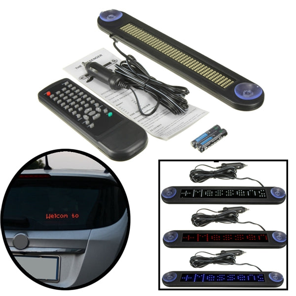 LED Display Programmable Electronic Moving Scrolling Message Sign Remo ...