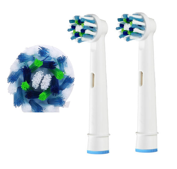 4pcs EB50 Replacement Cross Action Electric Toothbrush Head For Braun Oral-b