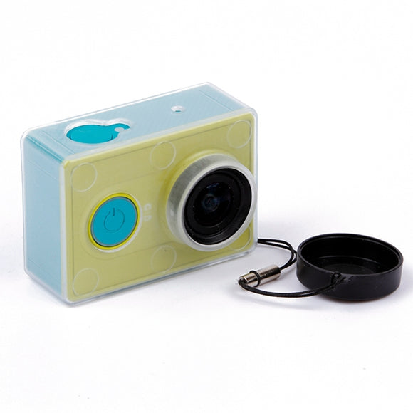 Ultra Thin Sports Camera Shell Protection  With Lens Cover For Xiaoyi Camera