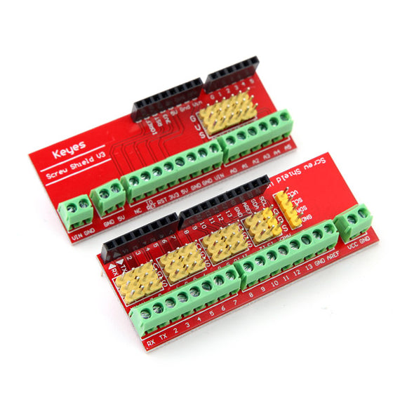 Screw Shield V3 Terminal Expansion Board For Arduino Compatible UNO R3