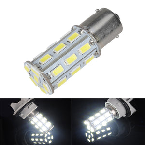 1156 BA15S 5630 27SMD Car White LED Tail Reverse Turn Light Bulb