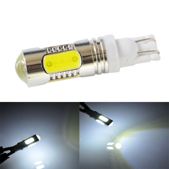 T10 W5W 7.5W Car White LED Door Brake Side Maker Light Bulb With Clean Lens