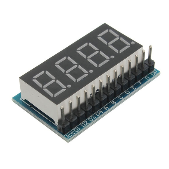 4 Digit 8 Segment Red LED Display Module