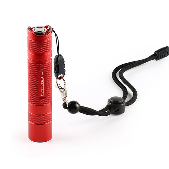 Convoy S2+ Red Led Flashlight Host Shell For DIY