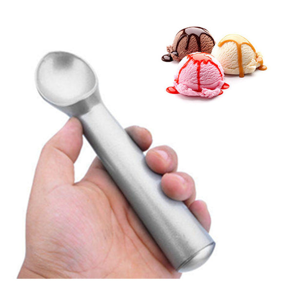 Aluminum Metal Ice Cream Scoop Non Stick Gelato Sorbet Spoon Kitchen Tool