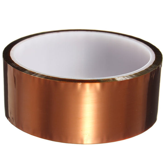 30m*35mm  High Temperature Heat Resistant Polyimide Adhesive Tape for Electronic Industry