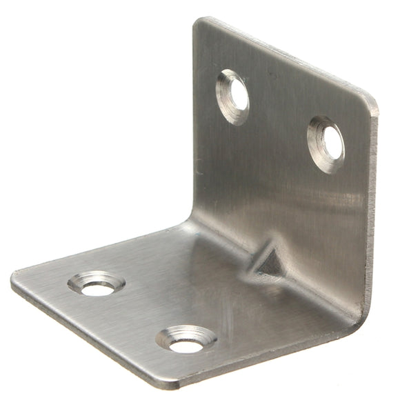 90 Degree L Shape Thickened Stainless Steel Corner Bracket Brace Support 30X30mm