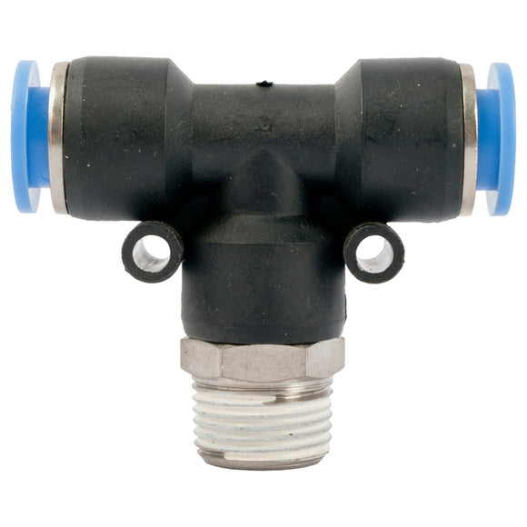 PU HOSE FITTING TEE 10MM-3/8 M