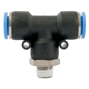 PU HOSE FITTING TEE 12MM-1/4 M