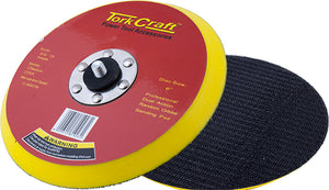 DA SANDER PAD HOOK AND LOOP 5 16 - 24UNF MED SOFT NO HOLES 150MM 6'