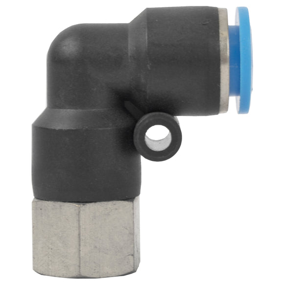 PU HOSE FITTING ELBOW 10MM-1/4 F