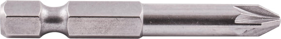 STAINLESS  SCREWDRIVER BIT PZ2 X 50MM RED SHANK