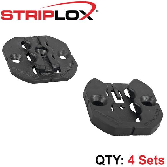 STRIPLOX CLIP 50 BLACK (4 SETS)