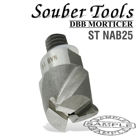 CUTTER 25MM /LOCK MORTICER FOR ALUMINIUM NEW SCREW TYPE