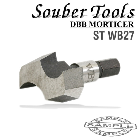 CUTTER 27MM /LOCK MORTICER FOR WOOD SNAP ON