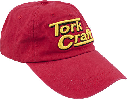 TORK CRAFT BASE BALL CAP RED (ONE SIZE FITS ALL)