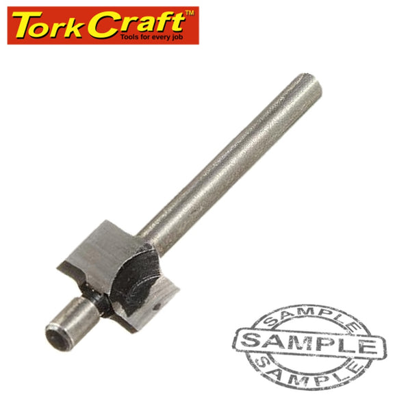 MINI ROUTER BIT 9.5MM CORNER ROUNDING 3.2MM SHANK